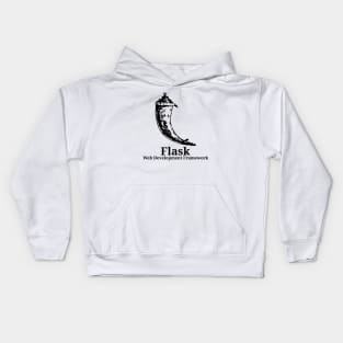 Flask Web Development Framework Kids Hoodie